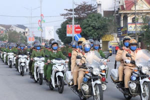 Mở cao điểm tấn công, trấn áp tội phạm, bảo đảm an ninh, trật tự Tết Nguyên đán Giáp Thìn 2024