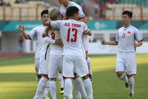 U23 Việt Nam 1-0 U23 Nhật Bản: Quang Hải lập công