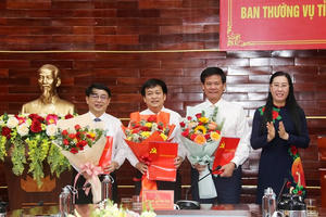 Bổ nhiệm Trưởng BQL Khu kinh tế Dung Quất và các Khu công nghiệp tỉnh Quảng Ngãi