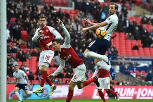 Vòng 27 Ngoại Hạng Anh: Harry Kane lập công, Tottenham thắng tối thiểu Arsenal ở trận derby London