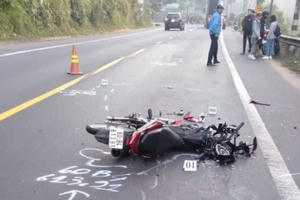 Lâm Đồng: Va chạm với xe đầu kéo trên đèo, nam thanh niên thiệt mạng