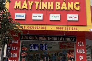 Vĩnh Phúc: Giả mạo nhãn hiệu Apple, Nhật Minh Mobile bị phạt 10 triệu đồng