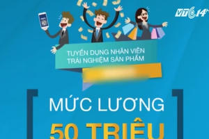 Chuyện lạ ở thủ đô: Tuyển người tiêu tiền, lương 50 triệu/ tháng