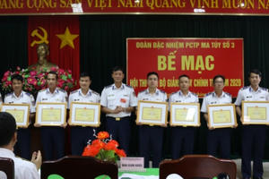 Đoàn Đặc nhiệm PCTP ma túy số 3 tổ chức Hội thi cán bộ giảng dạy chính trị năm 2020