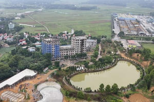 UBND thị xã Sơn Tây xử phạt đối với Khu sinh thái Đồi Vua