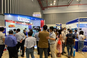 Thương hiệu VIETCHEM - SAMYANG gây chú ý tại triển lãm Vietwater 2022