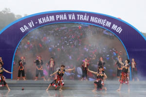 Ba Vì khai trương lễ hội du lịch: “Ba Vì - Khám phá và trải nghiệm mới”