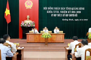 Quảng Bình thông qua chủ trương sắp xếp đơn vị hành chính và sáp nhập với tỉnh Quảng Trị