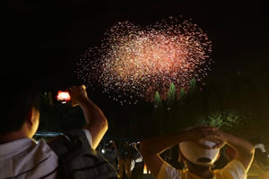 Pháo hoa rực rỡ chào năm mới 2019 trên khắp 3 miền