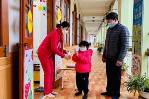 Rất ít học sinh mầm non Hải Phòng trở lại trường học Rất ít học sinh mầm non Hải Phòng trở lại trường học