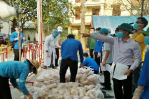 Hải Phòng bác thông tin lương thực vùng cách ly bị “đội giá”