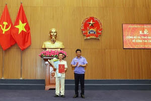 Viện trưởng VKSND tỉnh Thanh Hóa giữ chức vụ Thủ trưởng Cơ quan điều tra VKSND tối cao