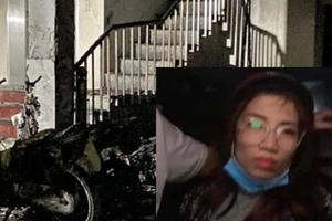 Video: Ghi lại cận cảnh hành động phóng hỏa của người phụ nữ khiến 1 người thiệt mạng