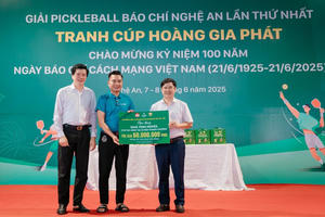 Ấn tượng Giải Pickleball Báo chí Nghệ An lần thứ nhất năm 2025