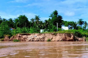 Sạt lở ở ĐBSCL có những dấu hiệu phức tạp ngay đầu mùa nước nổi