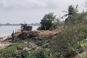 Hải Phòng: “Đại công trường” ngang nhiên “mọc” bên hành lang bảo vệ cống Cổ Tiểu