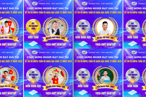 Ngôi trường tiên phong dành nhiều Huy chương nhất tại kỳ thi Olympic Toán và Khoa học quốc tế IMSO 2025 Ngôi trường tiên phong dành nhiều Huy chương nhất tại kỳ thi Olympic Toán và Khoa học quốc tế IMSO 2025