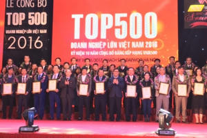 Vedan Việt Nam lần thứ 5 liên tiếp lọt vào Top VNR500