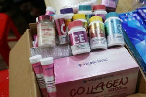 Phát hiện 200 nghìn loại thực phẩm bảo vệ sức khỏe vitamin, collagen... từ Trung Quốc tuồn vào Bắc Ninh