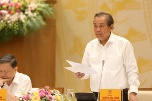 Phó Thủ tướng Trương Hòa Bình chủ trì Hội nghị sơ kết công tác các Ban Chỉ đạo 138 và 389