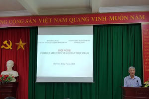 Hà Nam: Tổ chức Hội nghị phổ biến về an toàn thực phẩm