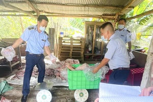 Đồng Nai: Kịp thời ngăn chặn hơn 1,7 tấn thịt heo “bẩn” chuẩn bị đưa tiêu thụ