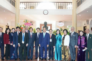 Thủ tướng dự Lễ kỷ niệm 65 năm Ngày Thầy thuốc Việt Nam tại Đại học Y Hà Nội
