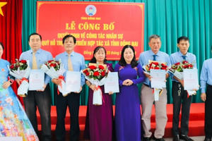 Liên minh hợp tác xã Đồng Nai kiện toàn nhân sự Quỹ hỗ trợ phát triển hợp tác xã