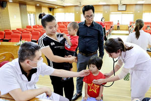 Phẫu thuật miễn phí cho trẻ em khuyết tật trên địa bàn tỉnh Phú Thọ