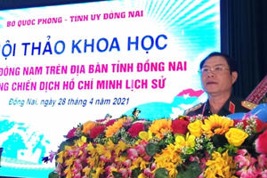 “Hướng Đông Nam trên địa bàn tỉnh Đồng Nai trong chiến dịch Hồ Chí Minh lịch sử”