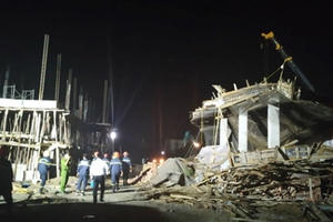 Xử lý như nào vụ sập giàn giáo cây xăng ở Hải Phòng?