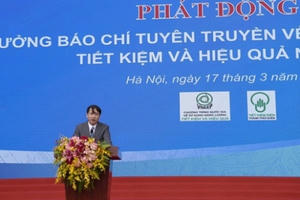 Phát động Giải báo chí về sử dụng năng lượng tiết kiệm, hiệu quả