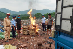 Quảng Ninh: Xử phạt và tiêu hủy hàng nghìn con gia cầm không rõ nguồn gốc