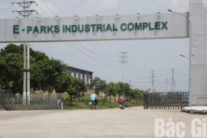 Bắc Giang: Xử phạt Công ty E-Parks vì tàn phá môi trường