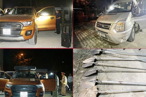 19 đối tượng kéo nhau lên Lào Cai để "huyết chiến"