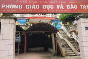 Hà Giang: Trưởng phòng Giáo dục huyện Bắc Quang “áp đặt” cấp dưới bằng văn bản trái luật?