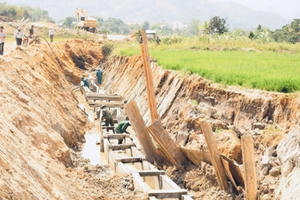 Điều tra sai phạm tại công trình thuỷ lợi 90 tỷ đồng Điều tra sai phạm tại công trình thuỷ lợi 90 tỷ đồng