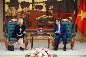 Thủ tướng Phạm Minh Chính tiếp giám đốc quốc gia Ngân hàng thế giới