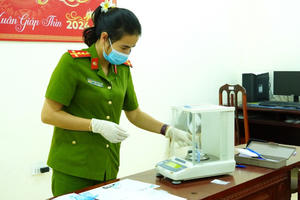 Hà Giang: Bắt quả tang đối tượng tàng trữ trái phép chất ma tuý trong lán trại