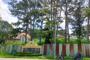 Thu hồi dự án nghỉ dưỡng 700 tỷ đồng ở trung tâm Đà Lạt