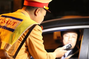 Mở đợt cao điểm xử lý vi phạm nồng độ cồn, quá tải, tốc độ đến 20/9