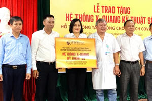 Tập đoàn T&T Group trao tặng hệ thống X-Quang kỹ thuật số hỗ trợ cho huyện Thăng Bình phòng chống dịch COVID-19