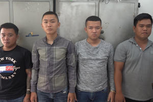 Khánh Hòa: Bắt giữ 4 đối tượng tạt sơn để đòi nợ