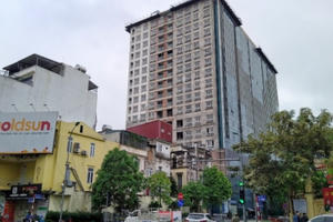 Ông chủ công trình 8B Lê Trực nợ BHXH kéo dài gần 3 năm