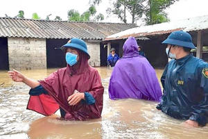 Một người mất tích, gần 700 nhà dân bị ngập trong mưa lũ ở Nghệ An