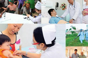 Đổi mới mạnh mẽ trong tổ chức thực hiện công tác chăm sóc sức khoẻ nhân dân