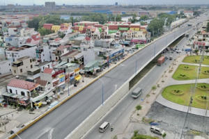 Cầu vượt đầu tiên Bình Dương vận hành vào tháng 11 tới