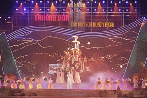 Linh thiêng Chương trình nghệ thuật “Truông Bồn - Bản hùng ca huyền thoại”