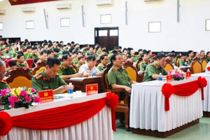 Công an Nghệ An: Chỉ số cải cách hành chính đạt 98,50%