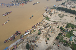 Hà Nội: Không đấu giá quyền khai thác khoáng sản tại 3 mỏ cát